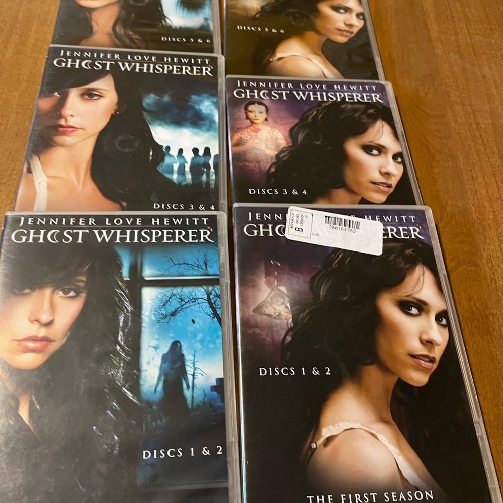 1st and 2nd season of Ghost Whisperer